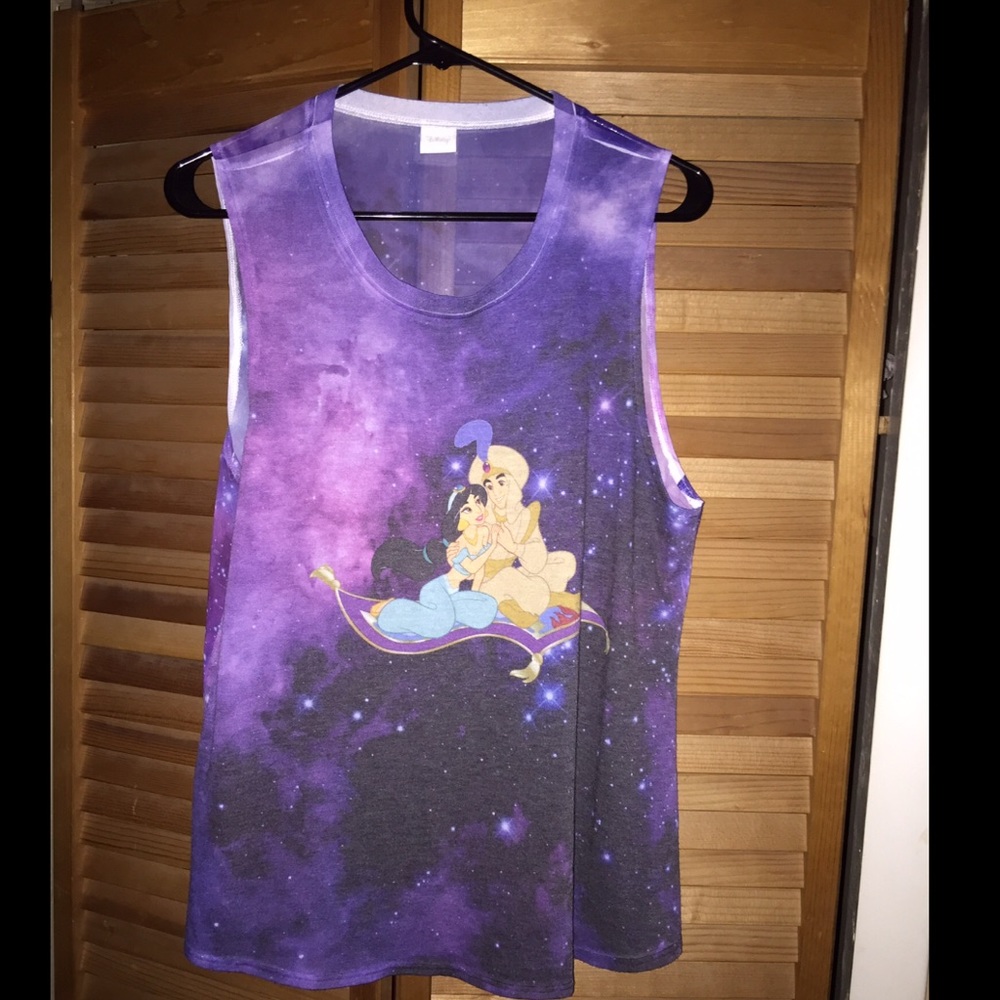 Disney Aladdin Shirt Size Large (juniors)